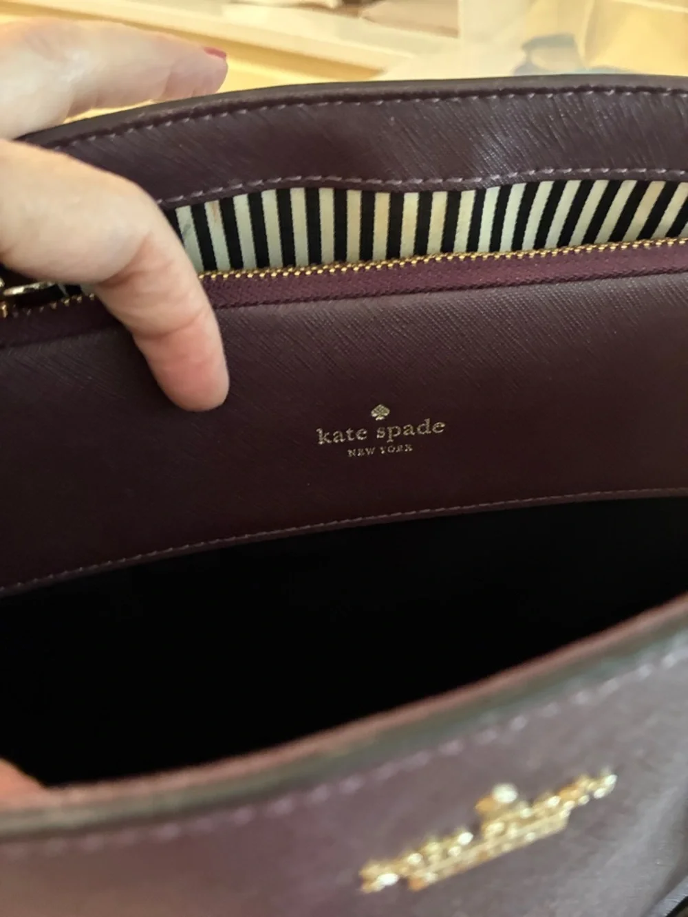 Kate Spade Cameron NY Laptop Bag with Removable Padded Bag